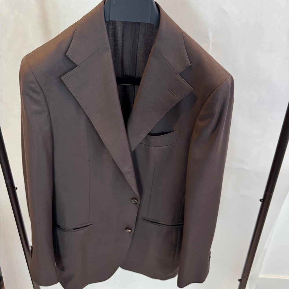 Suitsupply Brown Single-Breasted Sport Coat